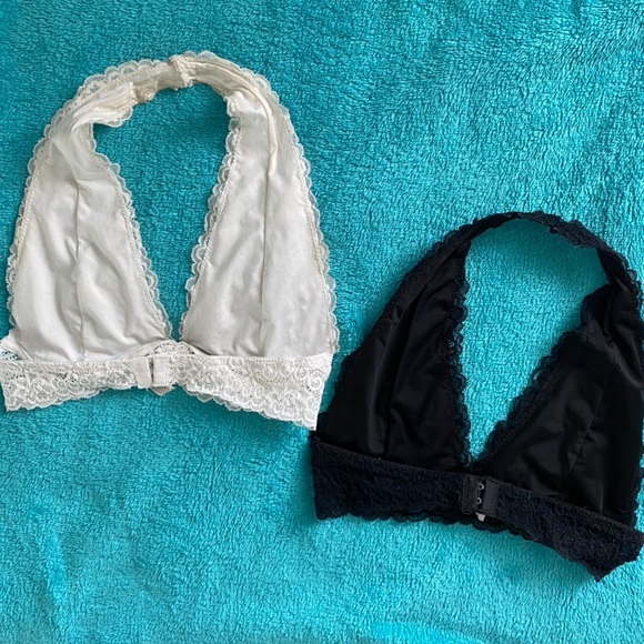 2 Lace Shein Halter Bralettes - Picture 3 of 4